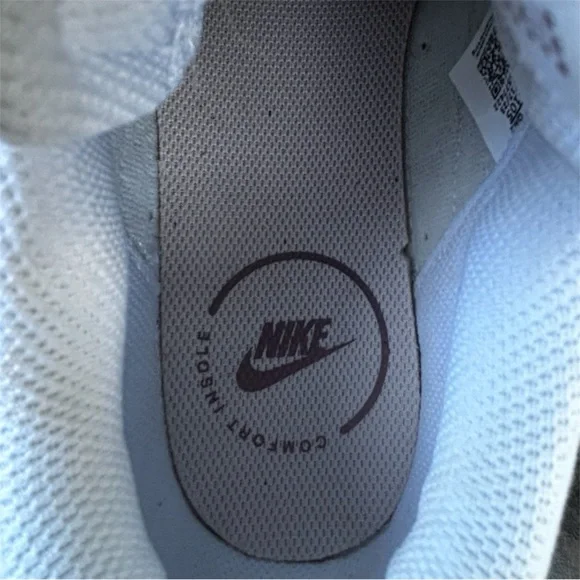 Nike Womens Legacy Lift Court Platinum Smokey Mauve Platform Sneakers Sz 6 EUC - Picture 9 of 9